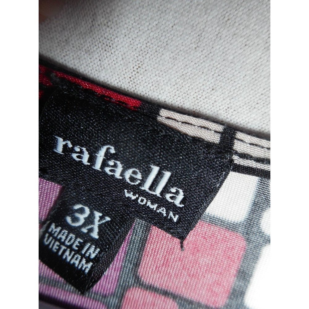 Rafaella Woman mock 2 fer Abstract top - Picture 4 of 7